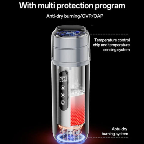Yesido VC20 500ml Smart Car Used Electric Heating Water Cup