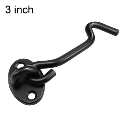 Stainless Steel Door Window Hook and Eye Catch Window Positioning Hardware Parts, 3 inch, 4 inch, 6 inch, 8 inch, 10 inch, 12 inch, 14 inch, 16 inch