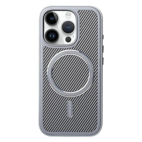 Carbon Fiber Texture Vegan Leather Magnetic Phone Case, For iPhone 16 Pro, For iPhone 16, For iPhone 15 Pro Max, For iPhone 15 Pro, For iPhone 15, For iPhone 14 / 13, For iPhone 14 Pro, For iPhone 14 Pro Max