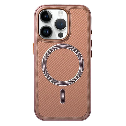 Carbon Fiber Texture Vegan Leather Magnetic Phone Case, For iPhone 16 Pro, For iPhone 16, For iPhone 15 Pro Max, For iPhone 15 Pro, For iPhone 15, For iPhone 14 / 13, For iPhone 14 Pro, For iPhone 14 Pro Max