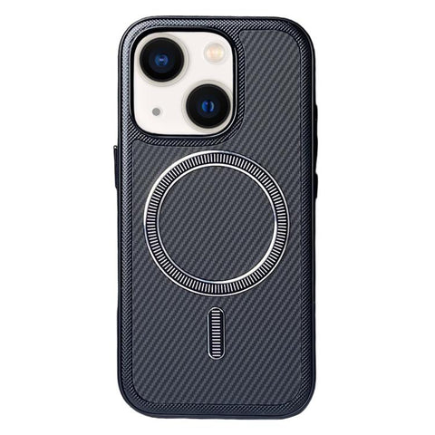 Carbon Fiber Texture Vegan Leather Magnetic Phone Case, For iPhone 16 Pro, For iPhone 16, For iPhone 15 Pro Max, For iPhone 15 Pro, For iPhone 15, For iPhone 14 / 13, For iPhone 14 Pro, For iPhone 14 Pro Max