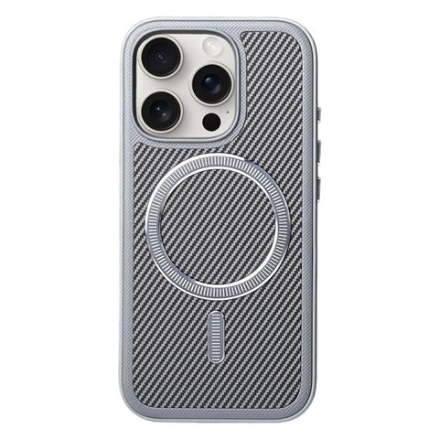 Carbon Fiber Texture Vegan Leather Magnetic Phone Case, For iPhone 16 Pro, For iPhone 16, For iPhone 15 Pro Max, For iPhone 15 Pro, For iPhone 15, For iPhone 14 / 13, For iPhone 14 Pro, For iPhone 14 Pro Max