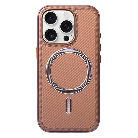 Carbon Fiber Texture Vegan Leather Magnetic Phone Case, For iPhone 16 Pro, For iPhone 16, For iPhone 15 Pro Max, For iPhone 15 Pro, For iPhone 15, For iPhone 14 / 13, For iPhone 14 Pro, For iPhone 14 Pro Max