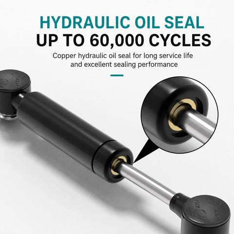 Cabinet Gas Strut Lift Support Aluminum Frame and Wooden Door Hydraulic Gas Spring Stay, 1.8M Short Style, 2.7M Long Style