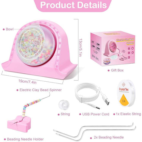 Electric Clay Bead Spinner Machine, 810 Bead Spinner, 810  Bead Spinner