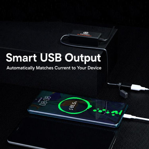 Motorcycle SAE Single USB Port Fast Charging Charger