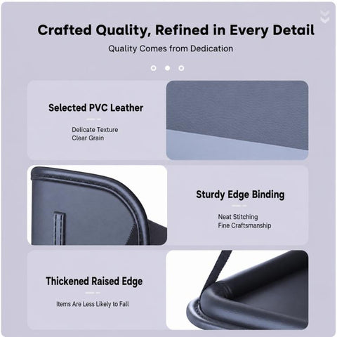 Car Seat Back Storage Rack Multifunctional Car Storage Bag Rear Seat Tray Desk, 40 x 25 cm