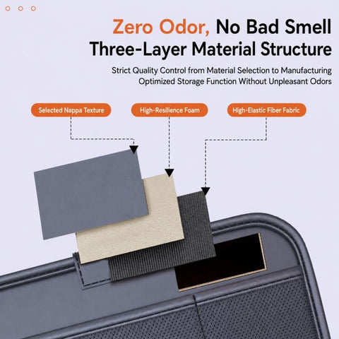 Car Seat Back Storage Rack Multifunctional Car Storage Bag Rear Seat Tray Desk, 40 x 25 cm