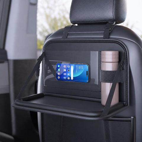 Car Seat Back Storage Rack Multifunctional Car Storage Bag Rear Seat Tray Desk, 40 x 25 cm