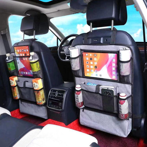 Car Seat Back Children Anti-kick Pad Back Storage Hanging Bag, 41 x 61 cm