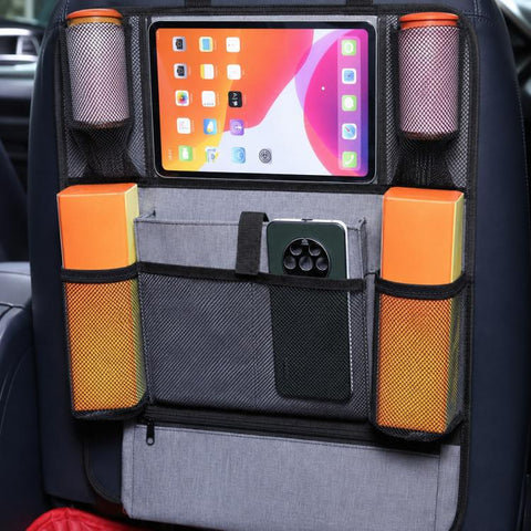 Car Seat Back Children Anti-kick Pad Back Storage Hanging Bag, 41 x 61 cm