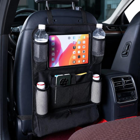 Car Seat Back Children Anti-kick Pad Back Storage Hanging Bag, 41 x 61 cm