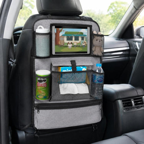 Car Seat Back Children Anti-kick Pad Back Storage Hanging Bag, 41 x 61 cm