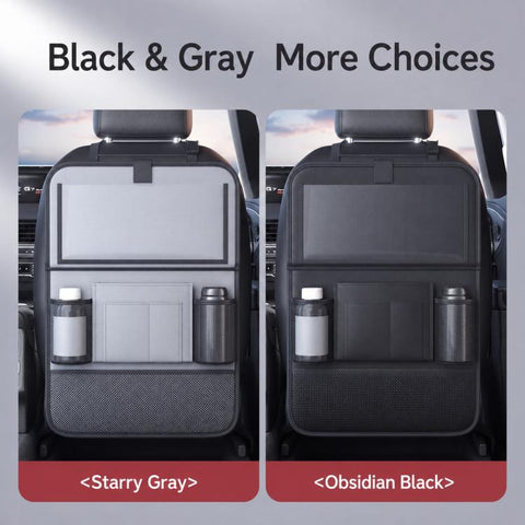 Car Seat Back Storage Bag Multifunctional Car Storage Bag Rear Seat Tray Desk