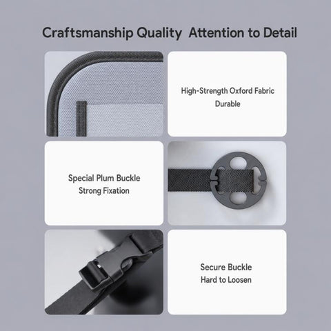 Car Seat Back Storage Bag Multifunctional Car Storage Bag Rear Seat Tray Desk