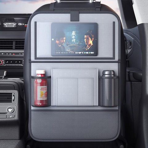 Car Seat Back Storage Bag Multifunctional Car Storage Bag Rear Seat Tray Desk