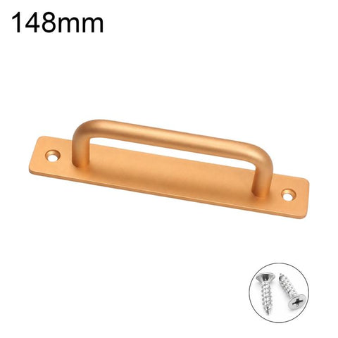 Aluminum Alloy Furniture Pull Handles Door Handles with Mounting Screws, 148mm, 180mm, 212mm, 243mm