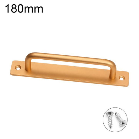 Aluminum Alloy Furniture Pull Handles Door Handles with Mounting Screws, 148mm, 180mm, 212mm, 243mm