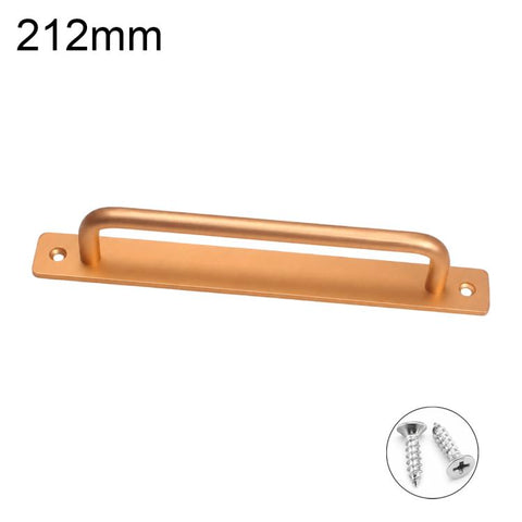 Aluminum Alloy Furniture Pull Handles Door Handles with Mounting Screws, 148mm, 180mm, 212mm, 243mm