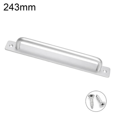 Aluminum Alloy Furniture Pull Handles Door Handles with Mounting Screws, 148mm, 180mm, 212mm, 243mm
