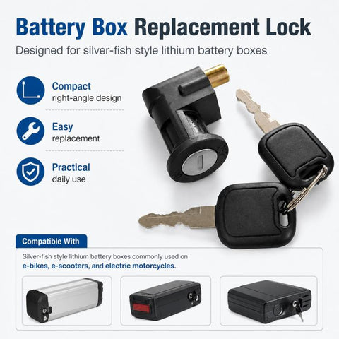 Lithium ion Battery Box Mechanical Lock