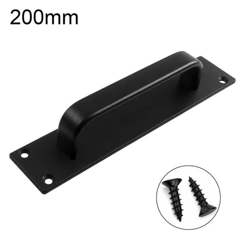 Widened Style Aluminum Alloy Furniture Pull Handles Door Handles with Mounting Screws, 200mm