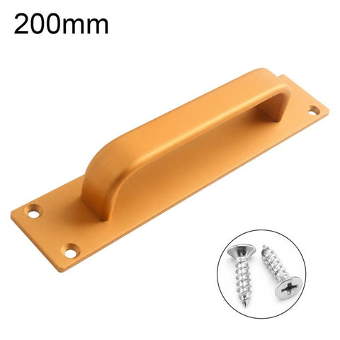 Widened Style Aluminum Alloy Furniture Pull Handles Door Handles with Mounting Screws, 200mm
