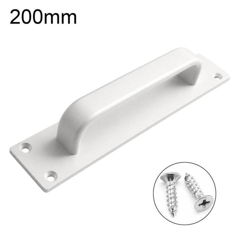 Widened Style Aluminum Alloy Furniture Pull Handles Door Handles with Mounting Screws, 200mm