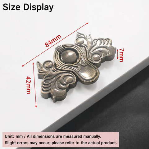 Butterfly-Shaped Furniture Metal Pull Handles Door Handles with Mounting Screws