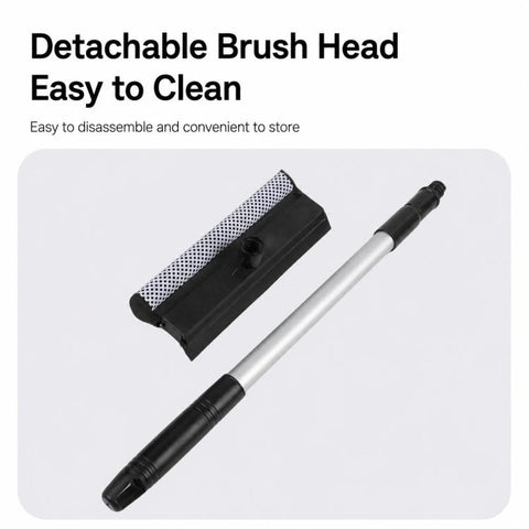 2 in 1 Detachable Car Cleaning Brushes  Window Wipers, Standard, Upgraded