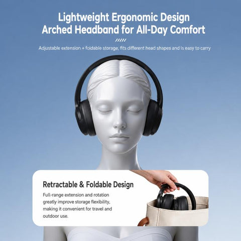 ZGA TD02 Over-ear ANC Noise Reduction Bluetooth Earphone