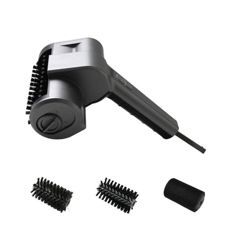 Electric Barbecue Grill Cleaning Brush with 3 Replaceable Brush Heads