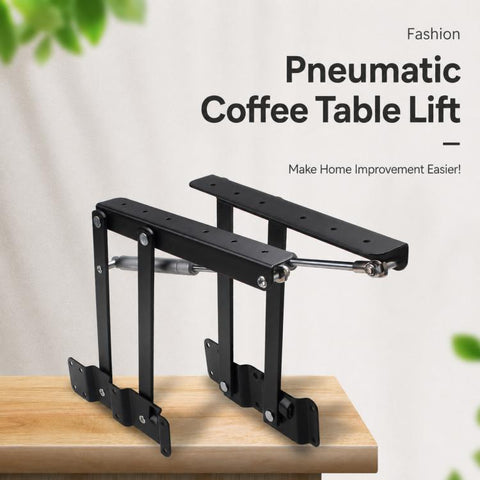 2pcs/Pack Furniture Support Lift Bracket Coffee Table Lift-Top Mechanism, Pneumatic Style, Spring Style