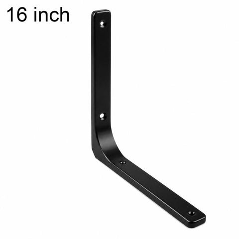 Simple Cold-Rolled Steel Right Angle Curved L-Shaped Wall Storage Shelf Support Braces, 3 inch, 4 inch, 5 inch, 6 inch, 8 inch, 10 inch, 12 inch, 16 inch
