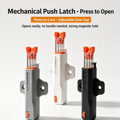 Press Type Heavy-Duty Cabinet Door Mechanical Lock Rebound Mechanism