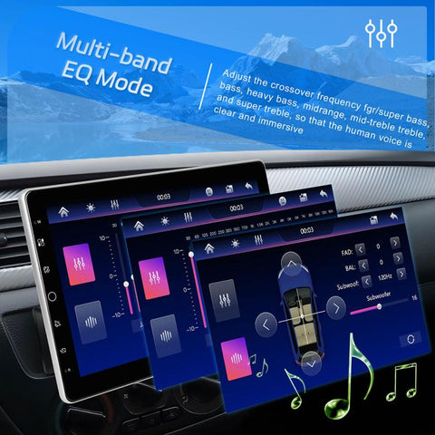 10.1 inch Car HD Touchable Screen Single Din Carplay MP5 Player, Standard, Standard+Reversing camera