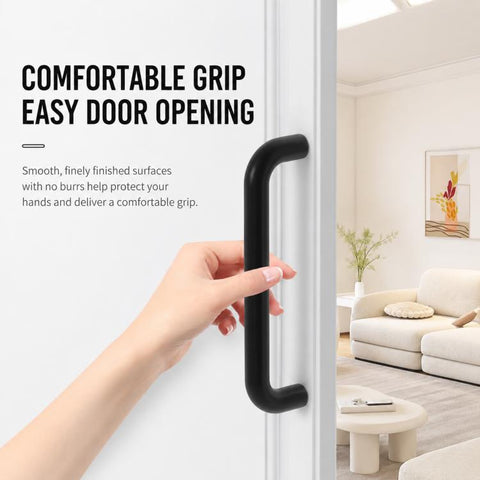 Solid Aluminum Alloy Cabinet Door Pull Handle, Furniture Handles Door Knob, 96mm, 128mm, 160mm