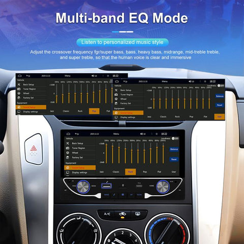 6.86 inch Car Wireless Carplay Dual Spindle MP5 Player, Standard, Standard+Reversing Camera