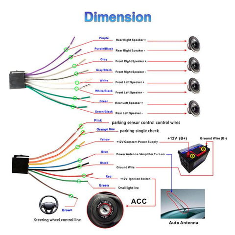 6.86 inch Car Wireless Carplay Dual Spindle MP5 Player, Standard, Standard+Reversing Camera