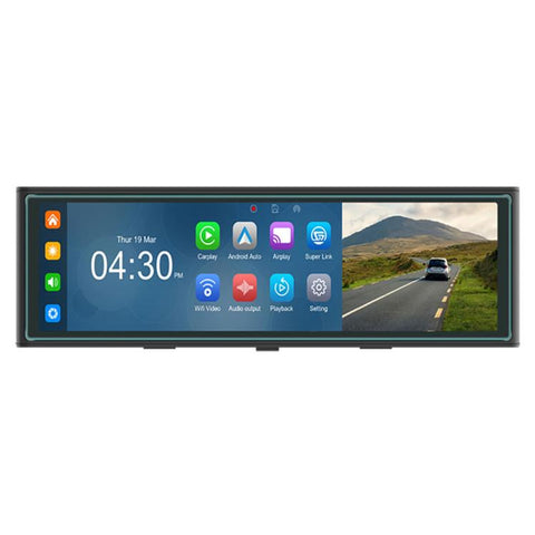 10.99 inch 4K Center CarPlay Auto Car Portable Navigation Screen, Standard, Standard+Reversing Camera