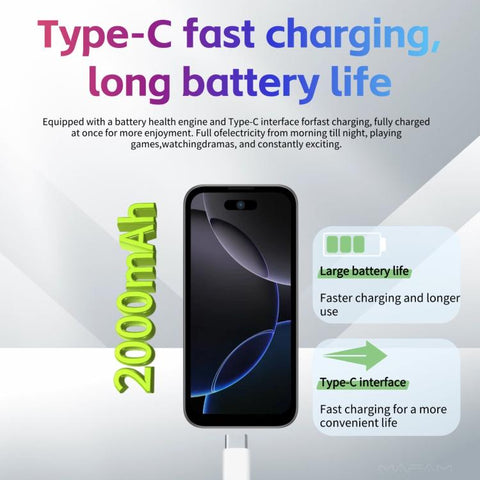 17 Pro Max, 1GB+16GB, 3.75 inch Android 8.1 MediaTek MT6580 Quad Core, Network: 3G, Dual SIM