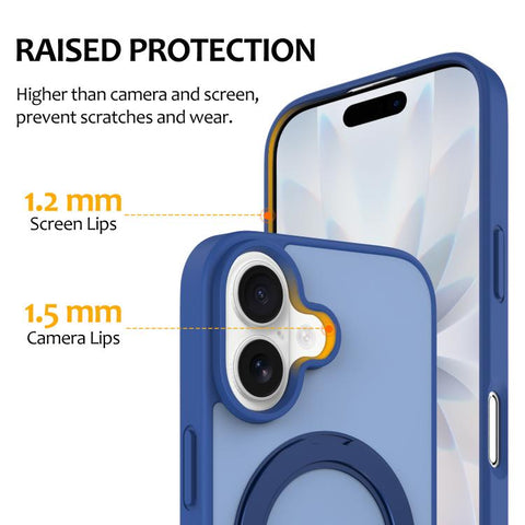 Skin Feel Revolving Kickstand Magnetic Phone Case, For iPhone 16, For iPhone 15 Pro Max, For iPhone 15 Pro, For iPhone 15, For iPhone 14 / 13, For iPhone SE 2022 / 2020 / 8 / 7, For iPhone 12 / 12 Pro