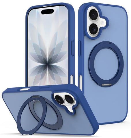 Skin Feel Revolving Kickstand Magnetic Phone Case, For iPhone 16, For iPhone 15 Pro Max, For iPhone 15 Pro, For iPhone 15, For iPhone 14 / 13, For iPhone SE 2022 / 2020 / 8 / 7, For iPhone 12 / 12 Pro