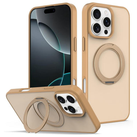 Skin Feel Revolving Kickstand Magnetic Phone Case, For iPhone 16, For iPhone 15 Pro Max, For iPhone 15 Pro, For iPhone 15, For iPhone 14 / 13, For iPhone SE 2022 / 2020 / 8 / 7, For iPhone 12 / 12 Pro