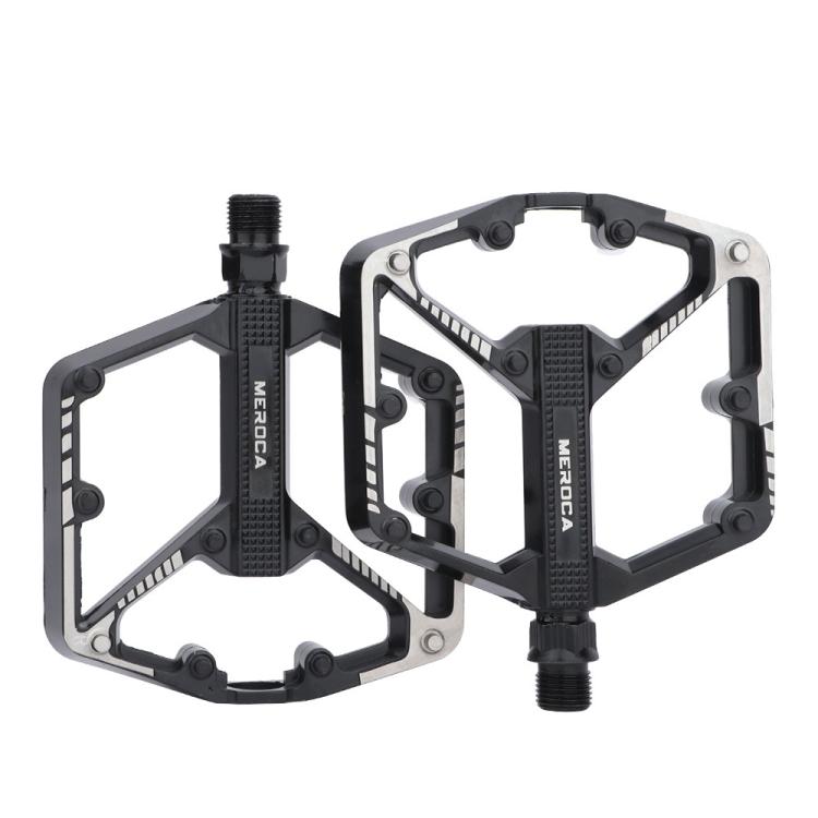 MEROCA Mountain Bike Pedals, Dual-DU Version, DU + Bearing Version, 3-Bearing Version