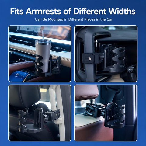 Car Multifunctional Adjustable Water Cup Holder