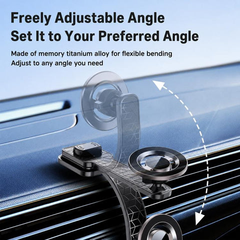 Car Adhesive Foldable Magnetic Phone Holder