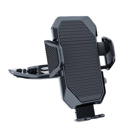 Car Rotating Clip CD Slot Automatic Locking Phone Holder