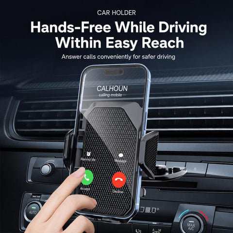 Car Rotating Clip CD Slot Automatic Locking Phone Holder