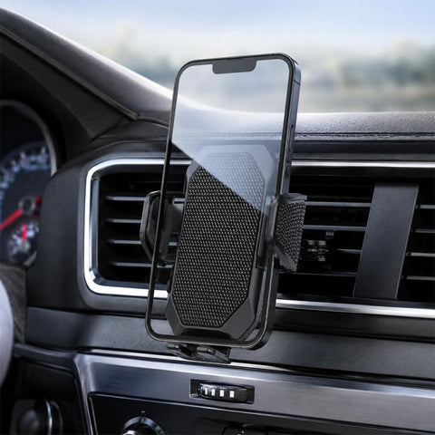 Car Rotating Clip CD Slot Automatic Locking Phone Holder